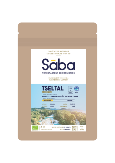 Saba torréfaction - packaging Mexique Tseltal